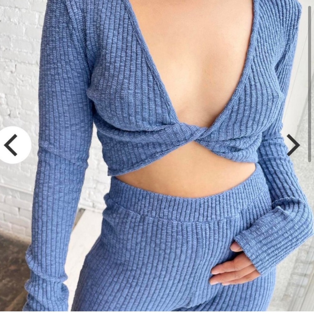 Lisa Says Gah Ribbed Knit Set - Picture 2 of 8